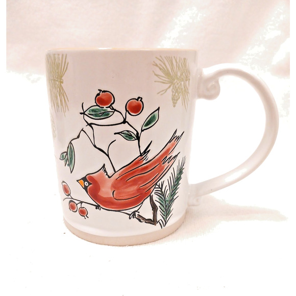 ELI + ANA 2023 Cardinal Cup 17 oz Holiday Mug Bird Christmas Replacement Collect - Picture 1 of 15